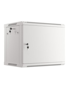 LANBERG RACKOVÁ SKRIŇA 19" PRO MONTÁŽ NA STENU 9U/600X450 PRO VLASTNÚ MONTÁŽ S KOVOVÝMI DVERAMI ŠEDÁ