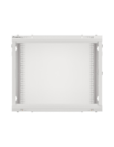 LANBERG RACKOVÁ SKRIŇA 19" PRO MONTÁŽ NA STENU 9U/600X450 PRO VLASTNÚ MONTÁŽ S KOVOVÝMI DVERAMI ŠEDÁ