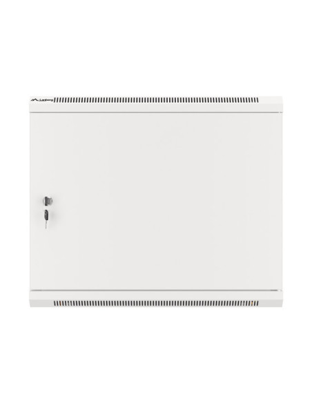 LANBERG RACKOVÁ SKRIŇA 19" PRO MONTÁŽ NA STENU 9U/600X450 PRO VLASTNÚ MONTÁŽ S KOVOVÝMI DVERAMI ŠEDÁ