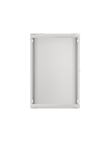 LANBERG 19" RACKOVÁ SKRIŇA PRO MONTÁŽ NA STENU 18U/600X450 (FLAT PACK) ŠEDÁ V2