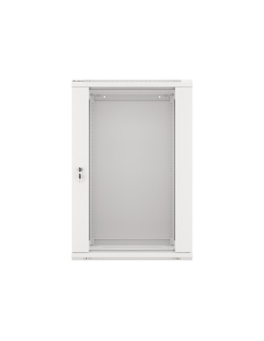 LANBERG 19" RACKOVÁ SKRIŇA PRO MONTÁŽ NA STENU 18U/600X450 (FLAT PACK) ŠEDÁ V2