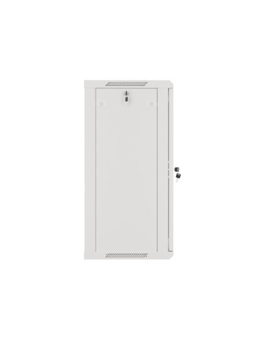 LANBERG 19" RACKOVÁ SKRIŇA PRO MONTÁŽ NA STENU 18U/600X450 (FLAT PACK) ŠEDÁ V2