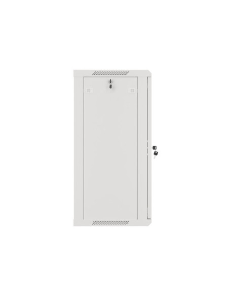 LANBERG 19" RACKOVÁ SKRIŇA PRO MONTÁŽ NA STENU 18U/600X450 (FLAT PACK) ŠEDÁ V2