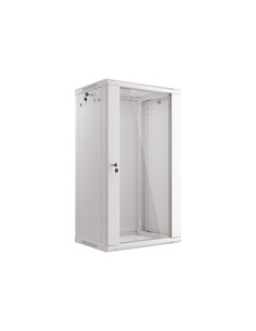 LANBERG 19" RACKOVÁ SKRIŇA PRO MONTÁŽ NA STENU 22U/600X450 (FLAT PACK) ŠEDÁ V2