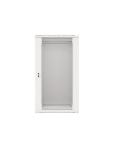 LANBERG 19" RACKOVÁ SKRIŇA PRO MONTÁŽ NA STENU 22U/600X450 (FLAT PACK) ŠEDÁ V2