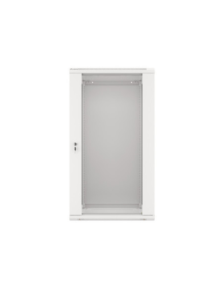 LANBERG 19" RACKOVÁ SKRIŇA PRO MONTÁŽ NA STENU 22U/600X450 (FLAT PACK) ŠEDÁ V2