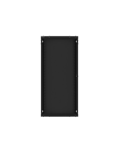 LANBERG RACKOVÁ SKRIŇA 19" NÁSTENNÁ 27U/600X450 (FLAT PACK) S PRESKLENÝMI DVERMI ČIERNA V2