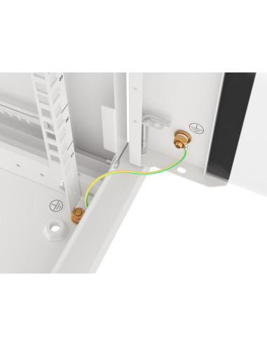 LANBERG RACKOVÁ SKRIŇA 19" NÁSTENNÁ 27U/600X450 (FLAT PACK) ŠEDÁ V2