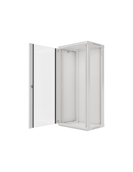 LANBERG RACKOVÁ SKRIŇA 19" NÁSTENNÁ 27U/600X450 (FLAT PACK) ŠEDÁ V2