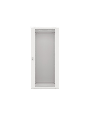LANBERG RACKOVÁ SKRIŇA 19" NÁSTENNÁ 27U/600X450 (FLAT PACK) ŠEDÁ V2
