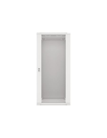 LANBERG RACKOVÁ SKRIŇA 19" NÁSTENNÁ 27U/600X450 (FLAT PACK) ŠEDÁ V2