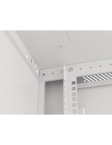 LANBERG RACKOVÁ SKRIŇA 19" PRO MONTÁŽ NA STENU 4U/600X600 (FLAT PACK) V2 ŠEDÁ