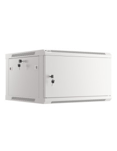 LANBERG RACKOVÁ SKRIŇA 19" PRO MONTÁŽ NA STENU 6U/600X600 PRO VLASTNÚ MONTÁŽ S KOVOVÝMI DVERAMI ŠEDÁ