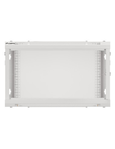 LANBERG RACKOVÁ SKRIŇA 19" PRO MONTÁŽ NA STENU 6U/600X600 PRO VLASTNÚ MONTÁŽ S KOVOVÝMI DVERAMI ŠEDÁ
