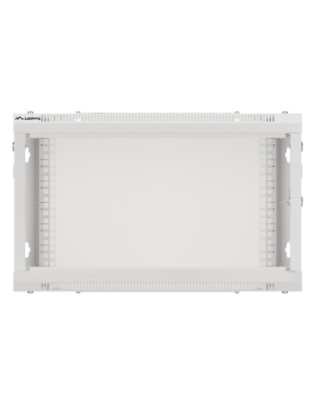 LANBERG RACKOVÁ SKRIŇA 19" PRO MONTÁŽ NA STENU 6U/600X600 PRO VLASTNÚ MONTÁŽ S KOVOVÝMI DVERAMI ŠEDÁ