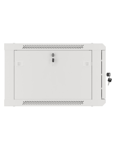 LANBERG RACKOVÁ SKRIŇA 19" PRO MONTÁŽ NA STENU 6U/600X600 PRO VLASTNÚ MONTÁŽ S KOVOVÝMI DVERAMI ŠEDÁ