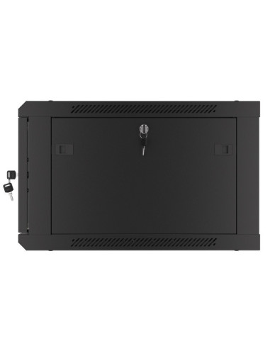 LANBERG 19" RACKOVÁ SKRIŇA PRO MONTÁŽ NA STENU 6U/600X600 (FLAT PACK) ČIERNA V2