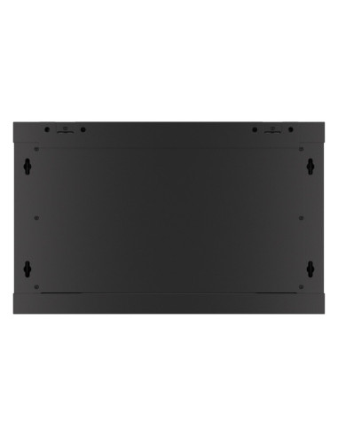 LANBERG 19" RACKOVÁ SKRIŇA PRO MONTÁŽ NA STENU 6U/600X600 (FLAT PACK) ČIERNA V2