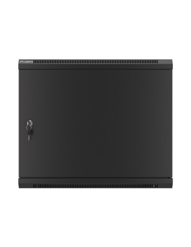 LANBERG RACKOVÁ SKRIŇA 19" PRO MONTÁŽ NA STENU 9U/600X600 PRO VLASTNÚ MONTÁŽ S KOVOVÝMI DVERAMI ČIERNA