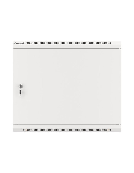 LANBERG RACKOVÁ SKRIŇA 19" PRO MONTÁŽ NA STENU 9U/600X600 PRO VLASTNÚ MONTÁŽ S KOVOVÝMI DVERMI ŠEDÁ