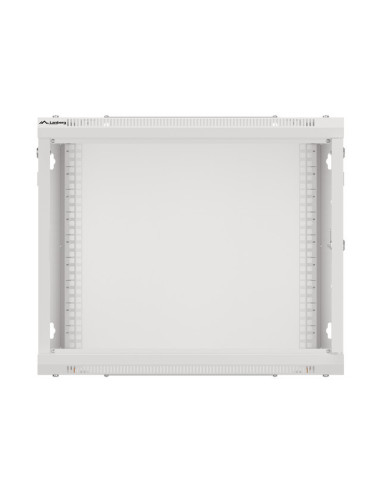 LANBERG RACKOVÁ SKRIŇA 19" PRO MONTÁŽ NA STENU 9U/600X600 PRO VLASTNÚ MONTÁŽ S KOVOVÝMI DVERMI ŠEDÁ