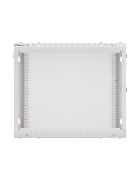 LANBERG RACKOVÁ SKRIŇA 19" PRO MONTÁŽ NA STENU 9U/600X600 PRO VLASTNÚ MONTÁŽ S KOVOVÝMI DVERMI ŠEDÁ