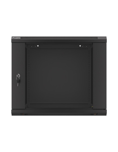 LANBERG RACKOVÁ SKRIŇA 19" PRO MONTÁŽ NA STENU 9U/600X600 (FLAT PACK) V2 ČIERNA