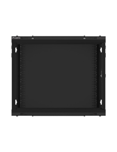 LANBERG RACKOVÁ SKRIŇA 19" PRO MONTÁŽ NA STENU 9U/600X600 (FLAT PACK) V2 ČIERNA