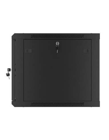 LANBERG RACKOVÁ SKRIŇA 19" PRO MONTÁŽ NA STENU 9U/600X600 (FLAT PACK) V2 ČIERNA