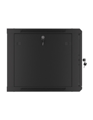 LANBERG RACKOVÁ SKRIŇA 19" PRO MONTÁŽ NA STENU 9U/600X600 (FLAT PACK) V2 ČIERNA