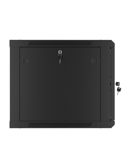 LANBERG RACKOVÁ SKRIŇA 19" PRO MONTÁŽ NA STENU 9U/600X600 (FLAT PACK) V2 ČIERNA