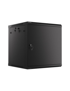LANBERG RACKOVÁ SKRIŇA 19" NÁSTENNÁ 12U/600X600 PRO VLASTNÚ MONTÁŽ S KOVOVÝMI DVERAMI ČIERNA