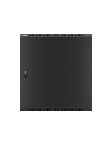 LANBERG RACKOVÁ SKRIŇA 19" NÁSTENNÁ 12U/600X600 PRO VLASTNÚ MONTÁŽ S KOVOVÝMI DVERAMI ČIERNA