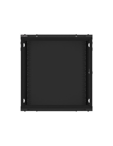 LANBERG RACKOVÁ SKRIŇA 19" NÁSTENNÁ 12U/600X600 PRO VLASTNÚ MONTÁŽ S KOVOVÝMI DVERAMI ČIERNA