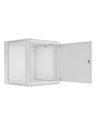 LANBERG RACKOVÁ SKRIŇA 19" NÁSTENNÁ 12U/600X600 PRO VLASTNÚ MONTÁŽ S KOVOVÝMI DVERAMI ŠEDÁ