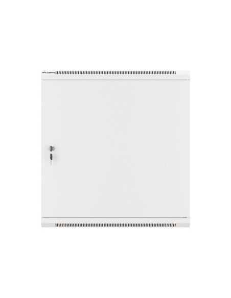LANBERG RACKOVÁ SKRIŇA 19" NÁSTENNÁ 12U/600X600 PRO VLASTNÚ MONTÁŽ S KOVOVÝMI DVERAMI ŠEDÁ