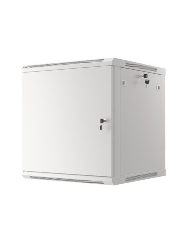 LANBERG RACKOVÁ SKRIŇA 19" NÁSTENNÁ 12U/600X600 PRO VLASTNÚ MONTÁŽ S KOVOVÝMI DVERAMI ŠEDÁ