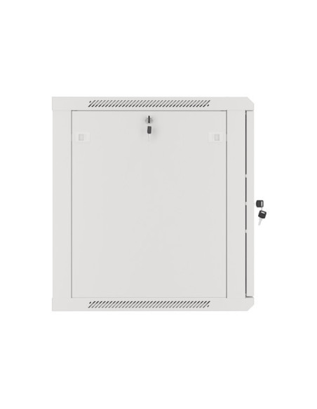LANBERG RACKOVÁ SKRIŇA 19" NÁSTENNÁ 12U/600X600 PRO VLASTNÚ MONTÁŽ S KOVOVÝMI DVERAMI ŠEDÁ