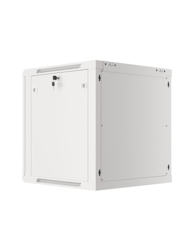 LANBERG RACKOVÁ SKRIŇA 19" NÁSTENNÁ 12U/600X600 PRO VLASTNÚ MONTÁŽ S KOVOVÝMI DVERAMI ŠEDÁ