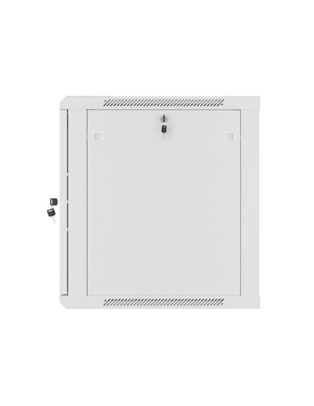 LANBERG RACKOVÁ SKRIŇA 19" NÁSTENNÁ 12U/600X600 PRO VLASTNÚ MONTÁŽ S KOVOVÝMI DVERAMI ŠEDÁ