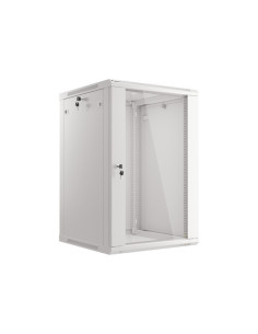 LANBERG 19" RACKOVÁ SKRIŇA PRO MONTÁŽ NA STENU 18U/600X600 (FLAT PACK) ŠEDÁ V2