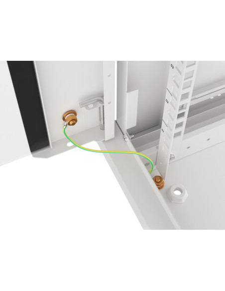 LANBERG 19" RACKOVÁ SKRIŇA PRO MONTÁŽ NA STENU 18U/600X600 (FLAT PACK) ŠEDÁ V2