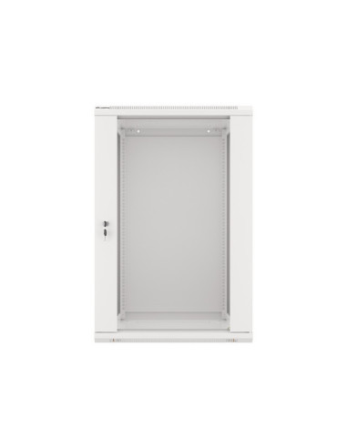 LANBERG 19" RACKOVÁ SKRIŇA PRO MONTÁŽ NA STENU 18U/600X600 (FLAT PACK) ŠEDÁ V2