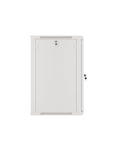 LANBERG 19" RACKOVÁ SKRIŇA PRO MONTÁŽ NA STENU 18U/600X600 (FLAT PACK) ŠEDÁ V2