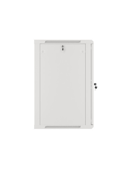 LANBERG 19" RACKOVÁ SKRIŇA PRO MONTÁŽ NA STENU 18U/600X600 (FLAT PACK) ŠEDÁ V2