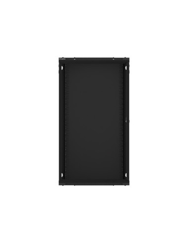 LANBERG 19" RACKOVÁ SKRIŇA PRO MONTÁŽ NA STENU 22U/600X600 (FLAT PACK) ČIERNA V2