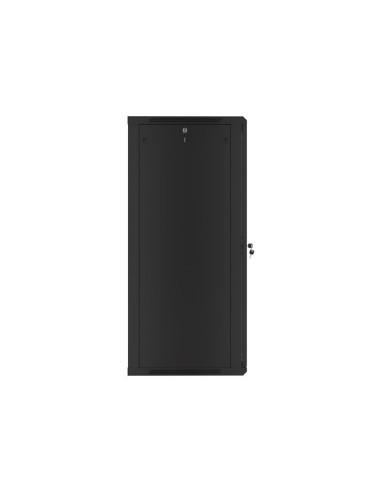LANBERG 19" RACKOVÁ SKRIŇA PRO MONTÁŽ NA STENU 27U/600X600 (FLAT PACK) ČIERNA V2
