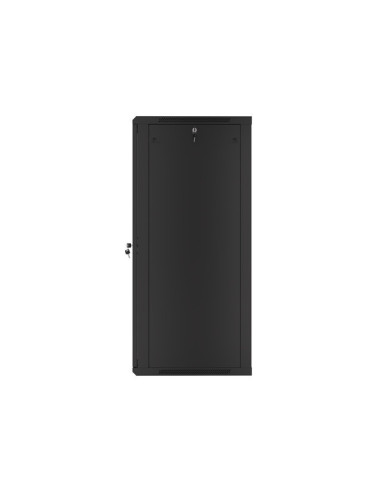 LANBERG 19" RACKOVÁ SKRIŇA PRO MONTÁŽ NA STENU 27U/600X600 (FLAT PACK) ČIERNA V2