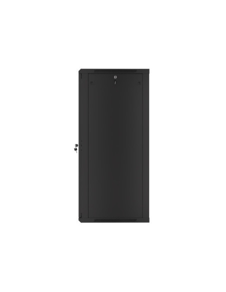 LANBERG 19" RACKOVÁ SKRIŇA PRO MONTÁŽ NA STENU 27U/600X600 (FLAT PACK) ČIERNA V2