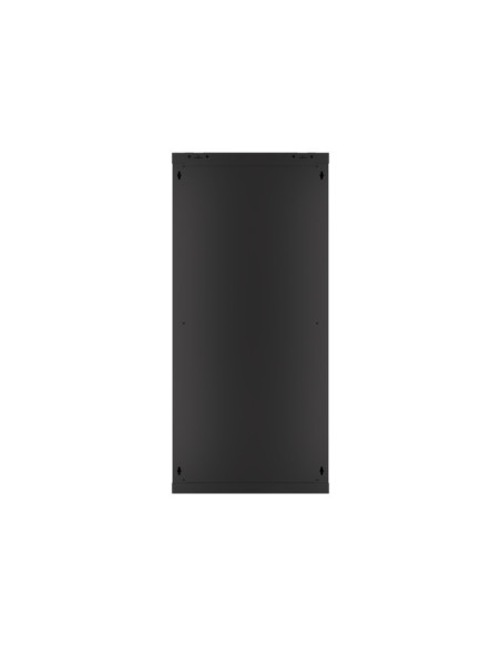 LANBERG 19" RACKOVÁ SKRIŇA PRO MONTÁŽ NA STENU 27U/600X600 (FLAT PACK) ČIERNA V2